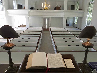 Church Interior from Pulpit